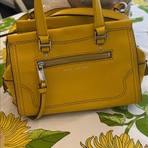Marc Jacobs Mustard Yellow Satchel